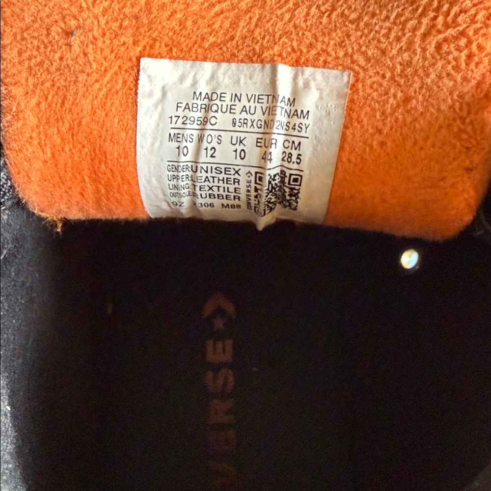 Leather Green High-Top Sneakers - Picture 4 of 4